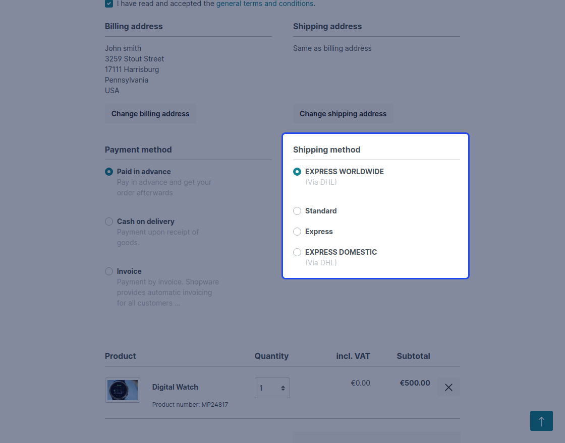 Multi Vendor DHL Shipping for Shopware