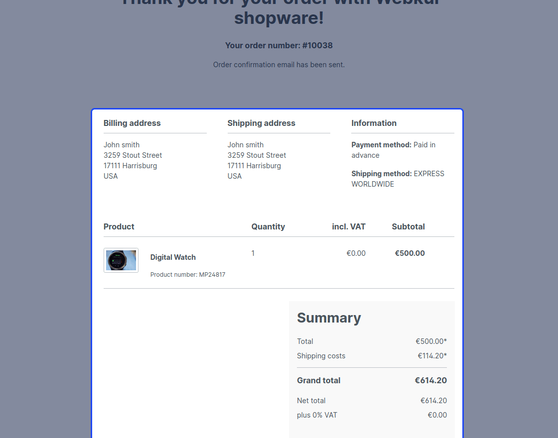 Multi Vendor DHL Shipping for Shopware