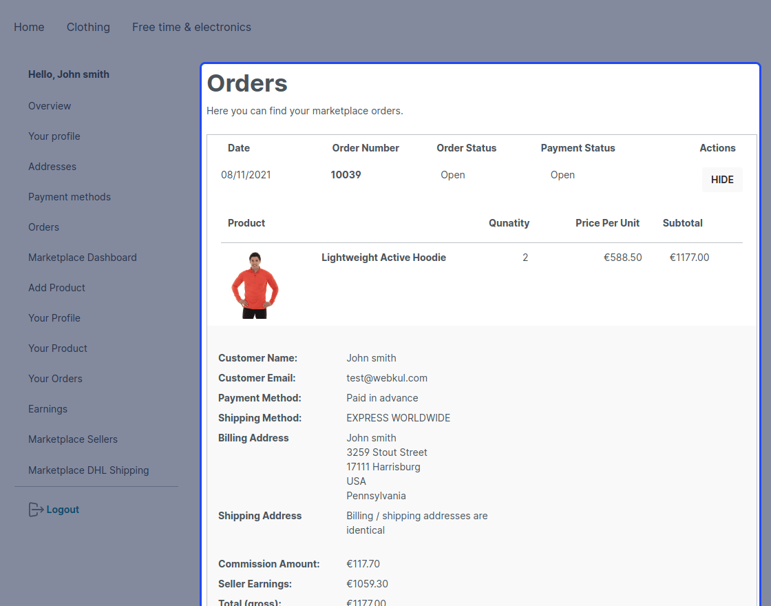 Multi Vendor DHL Shipping for Shopware