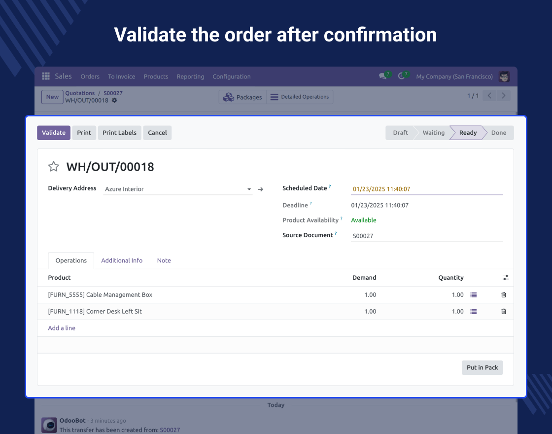 Odoo USPS Shipping Integration OAuth 