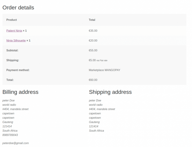 Multi Vendor Mangopay Payment Gateway for WooCommerce