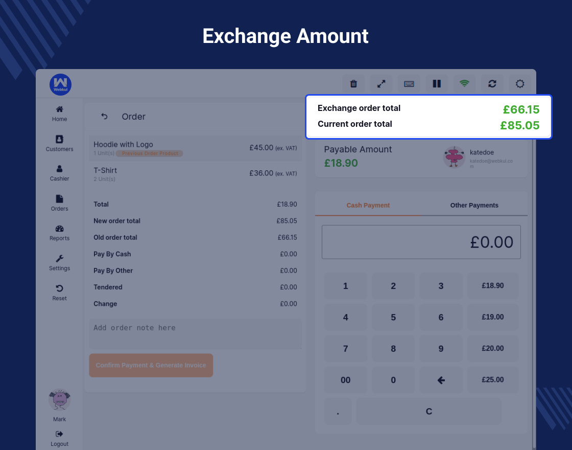 POS Order Return for WooCommerce