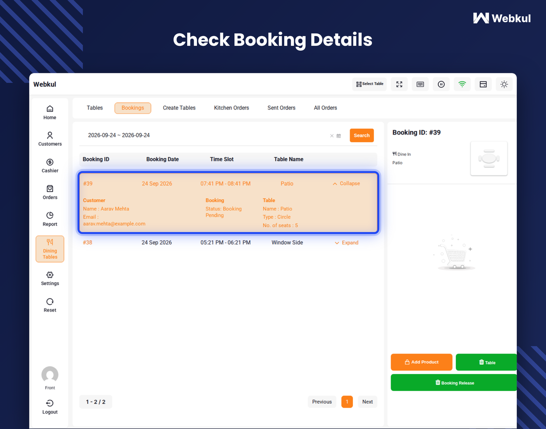 WooCommerce Restaurant Kitchen POS