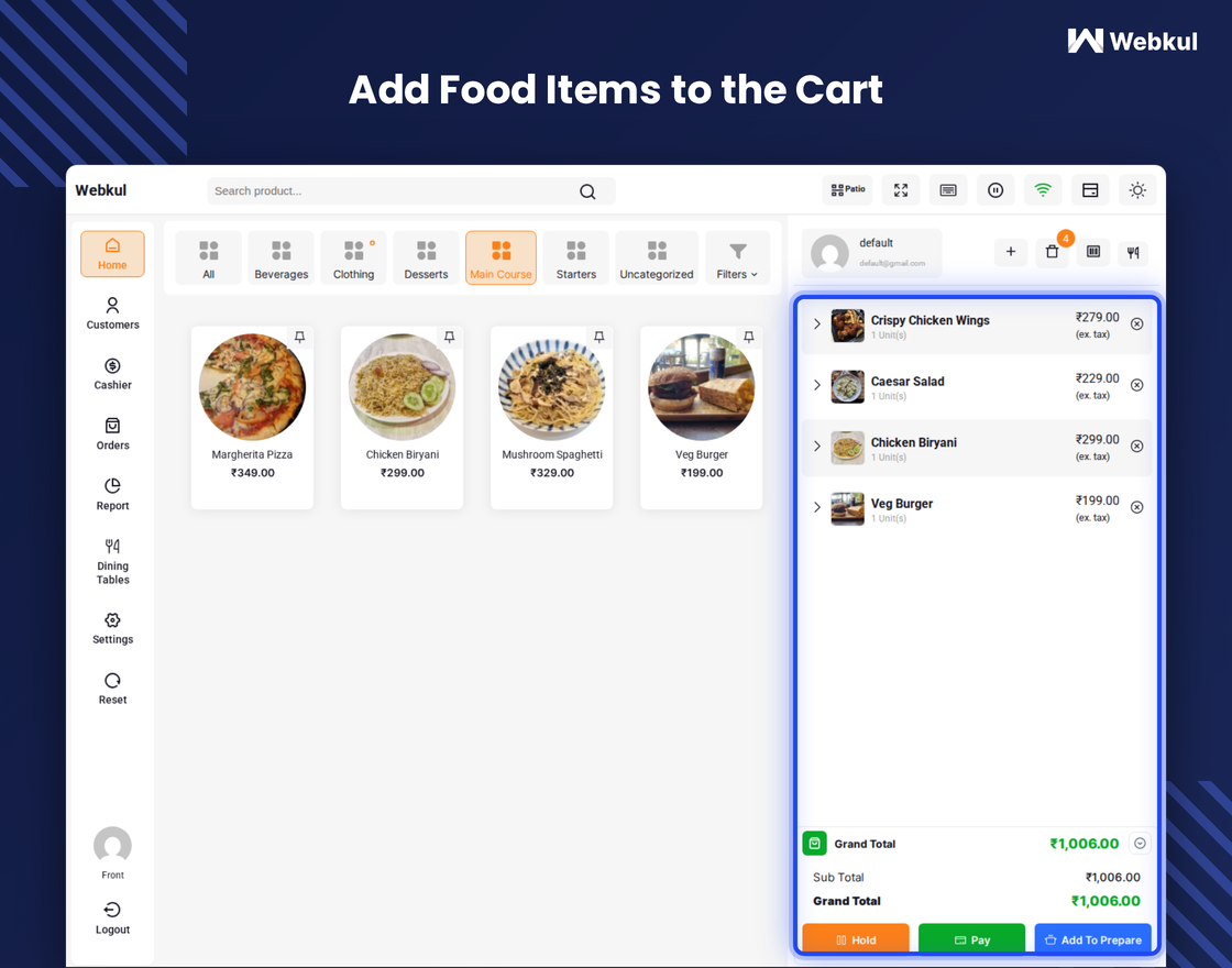WooCommerce Restaurant Kitchen POS