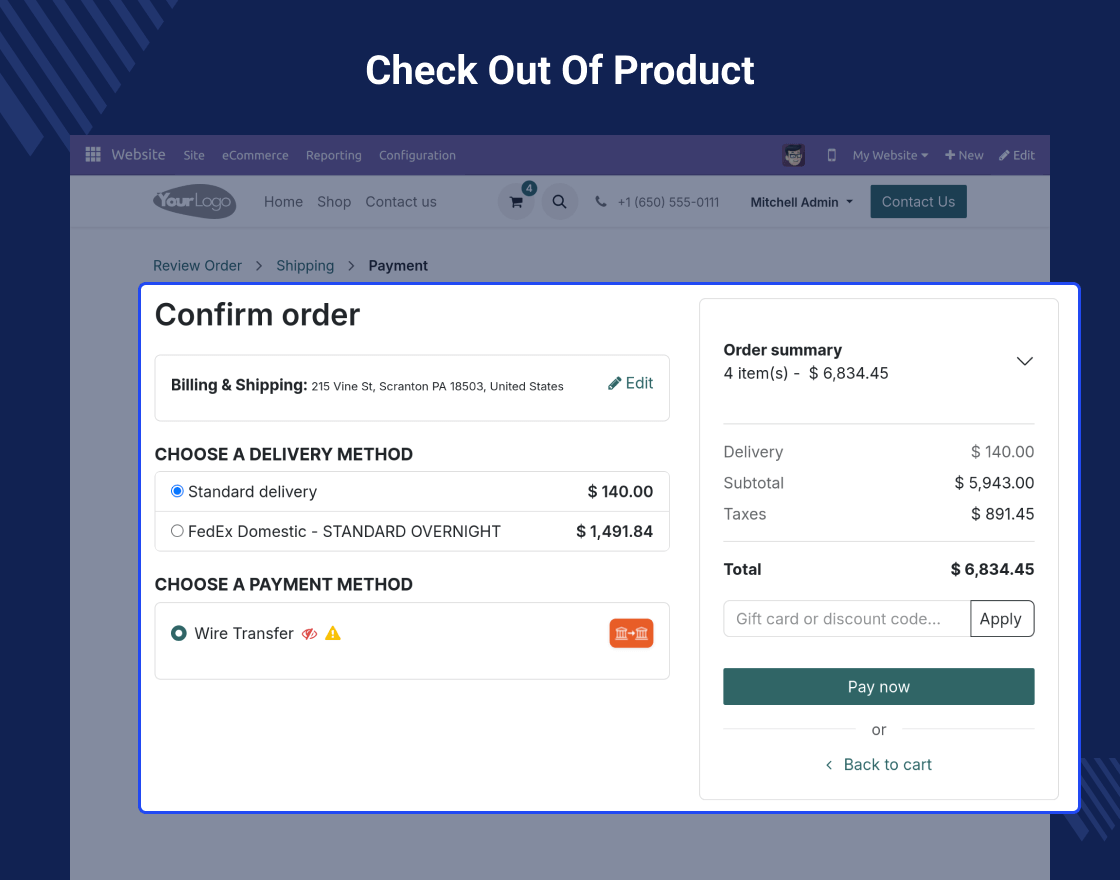 Odoo Product Tag Shipping Restriction