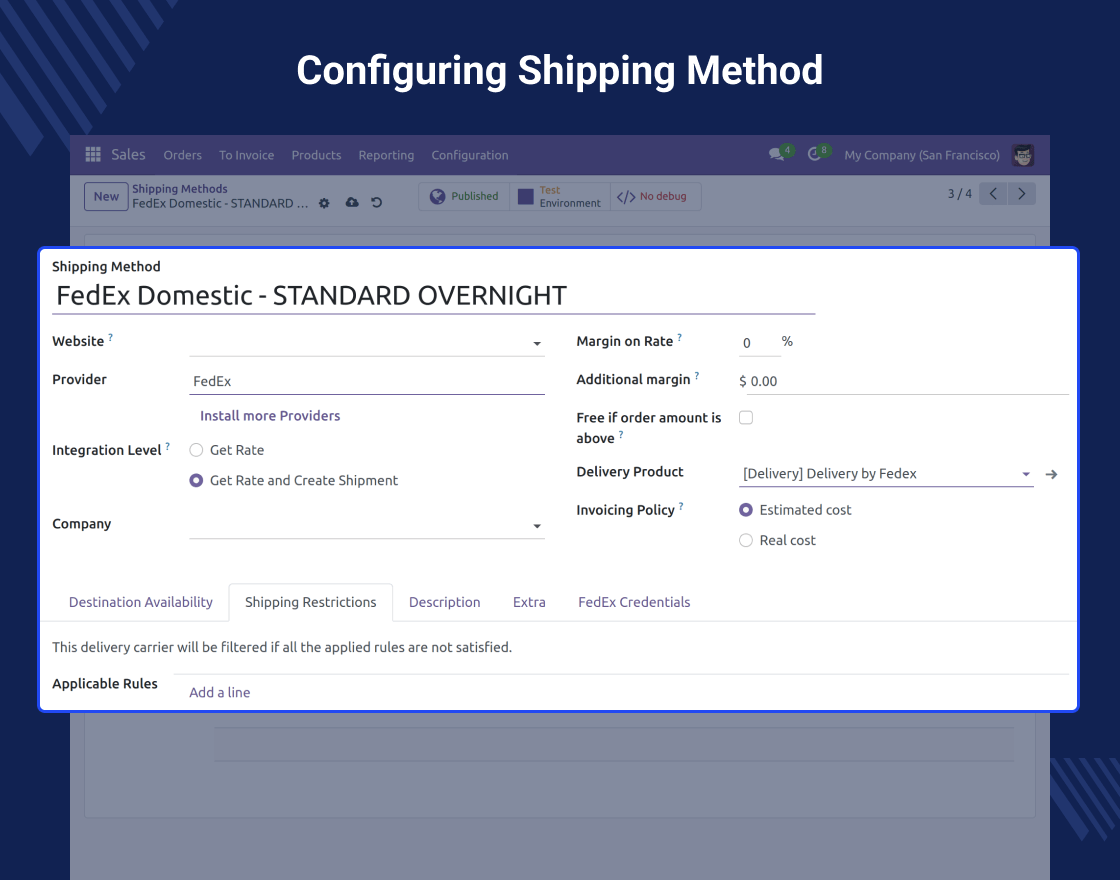 Odoo Product Tag Shipping Restriction