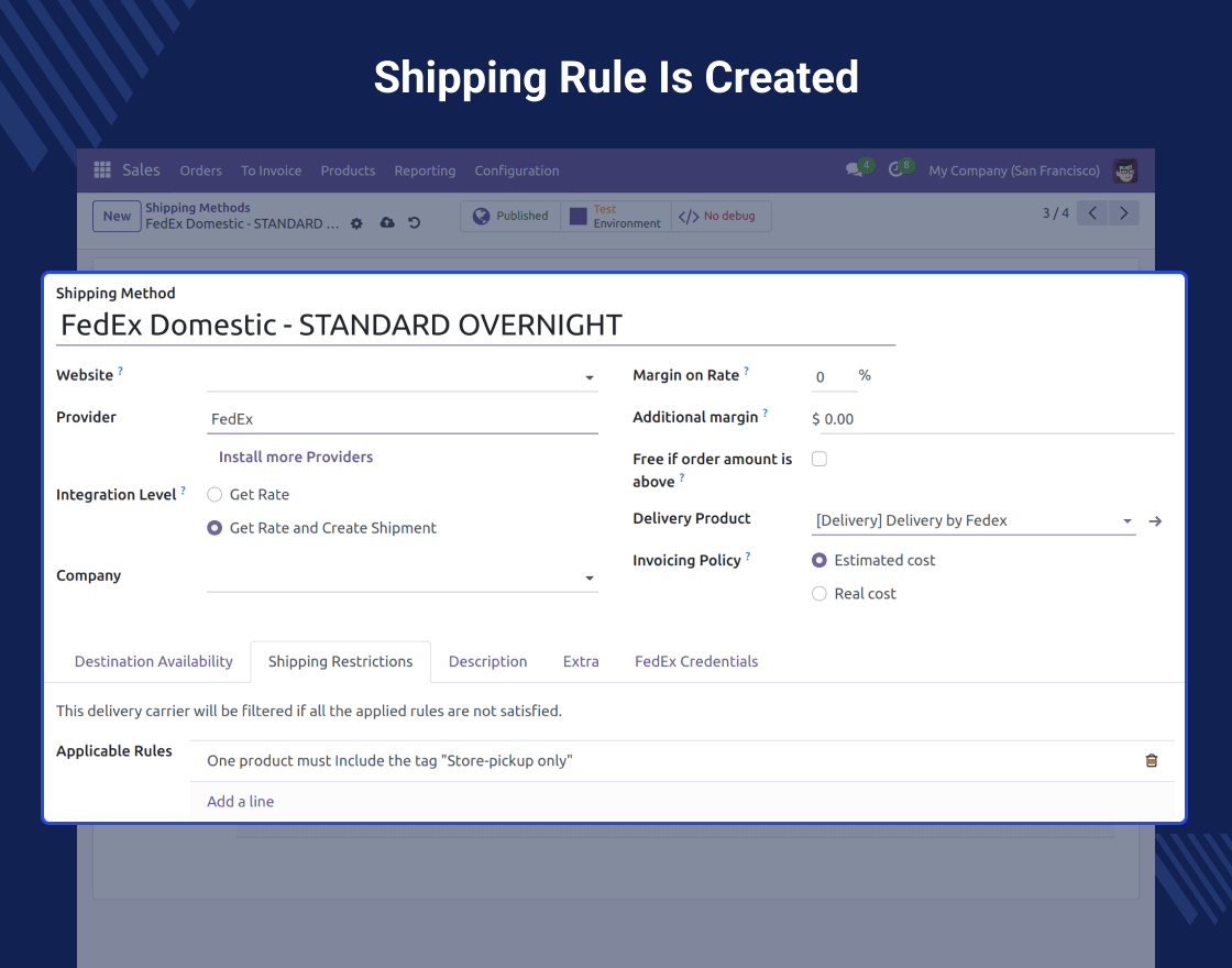 Odoo Product Tag Shipping Restriction