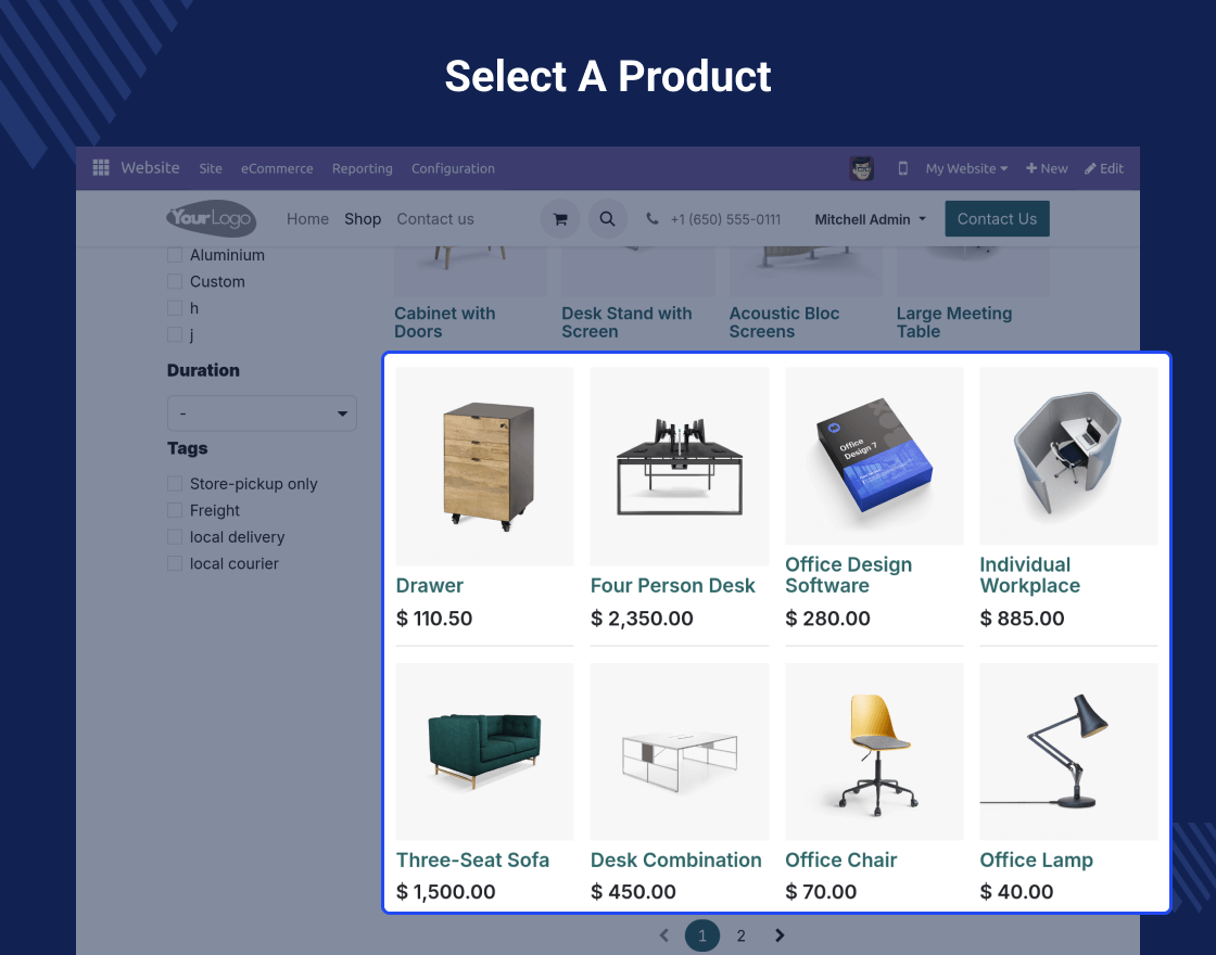 Odoo Product Tag Shipping Restriction
