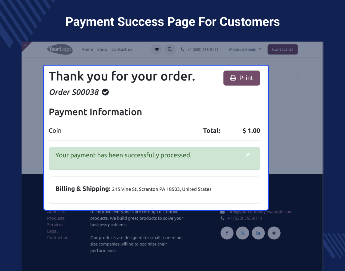 Odoo CoinPayments Payment Acquirer
