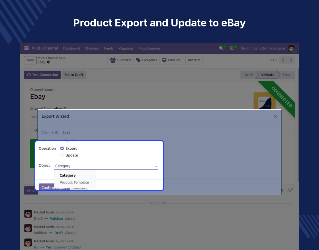 Odoo eBay Connector