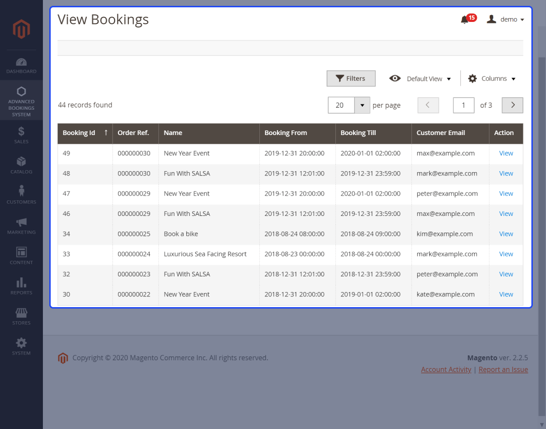 Magento 2 Rental Appointment Hotel Event Booking & Reservation