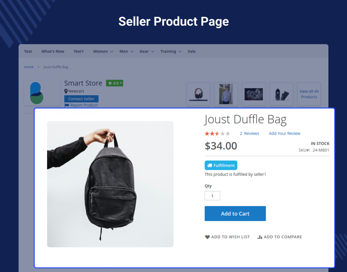 Marketplace Multi Vendor Module for Magento 2