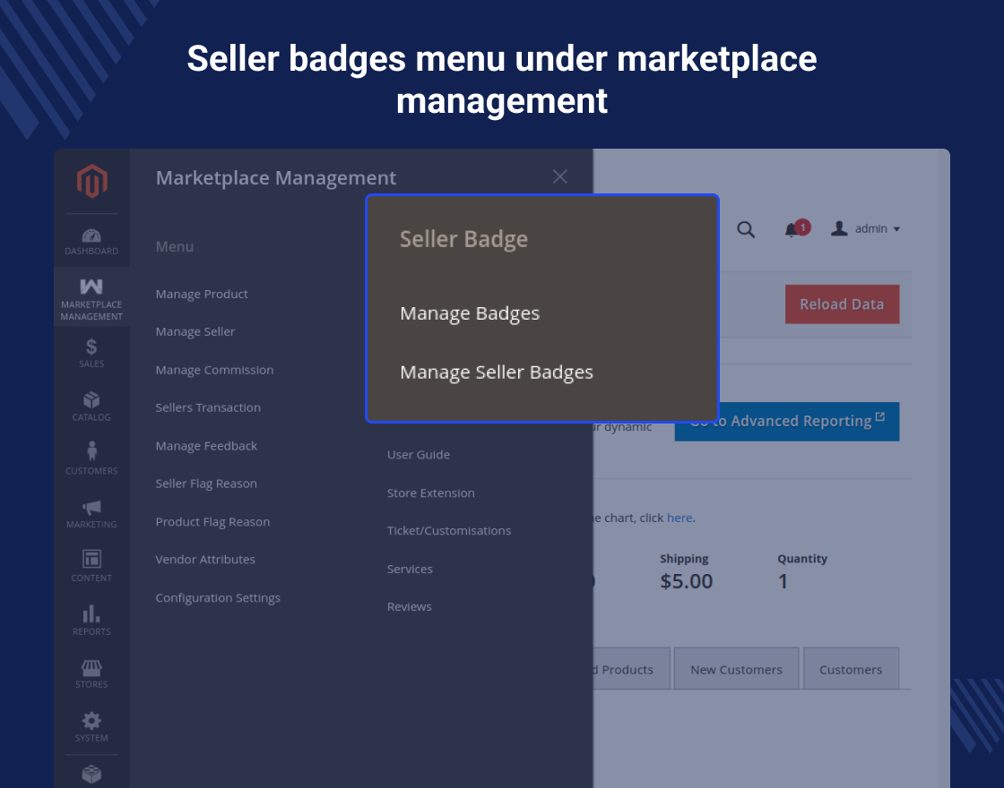 Magento 2 Seller Badge Marketplace Add-on
