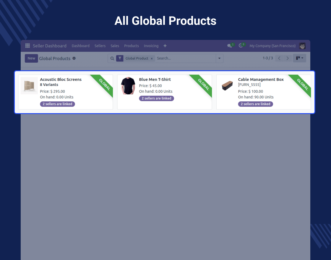 Odoo Marketplace Seller Price Comparison