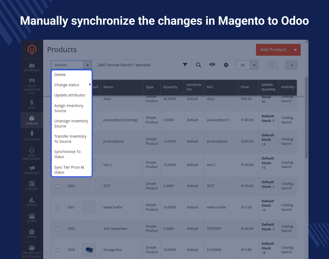 Customer Pricelist Odoo Bridge For Magento (OpenMage)