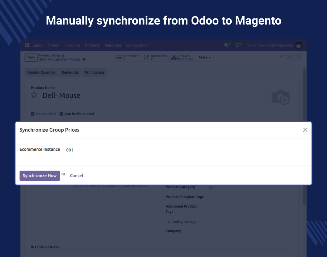 Customer Pricelist Odoo Bridge For Magento (OpenMage)