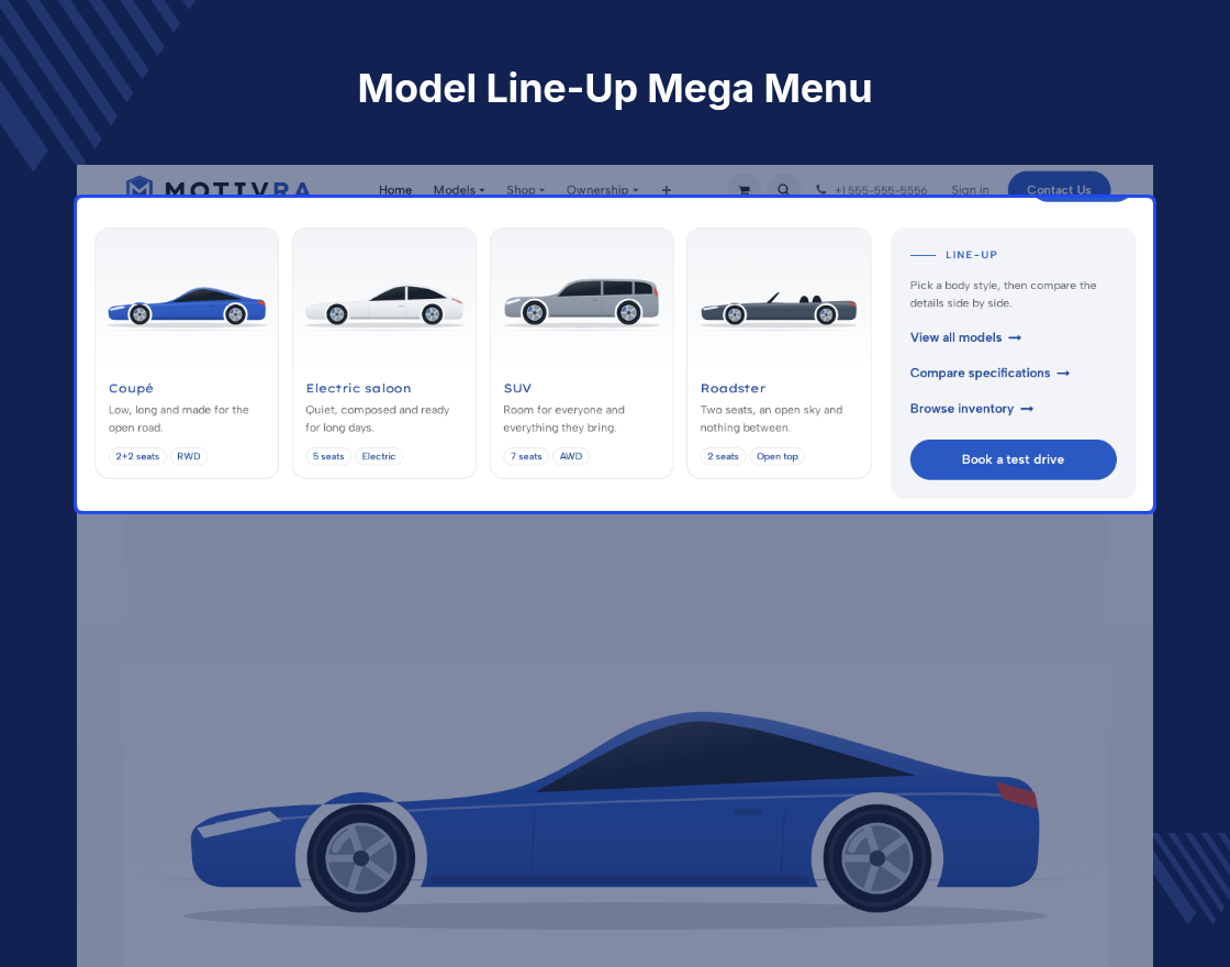 Odoo Motivra Automotive and Car Dealership Theme