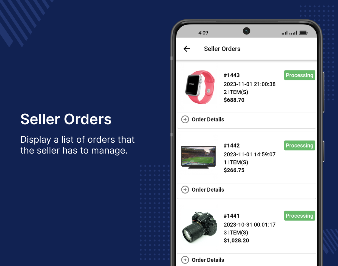 Multi Vendor Mobile App for WooCommerce