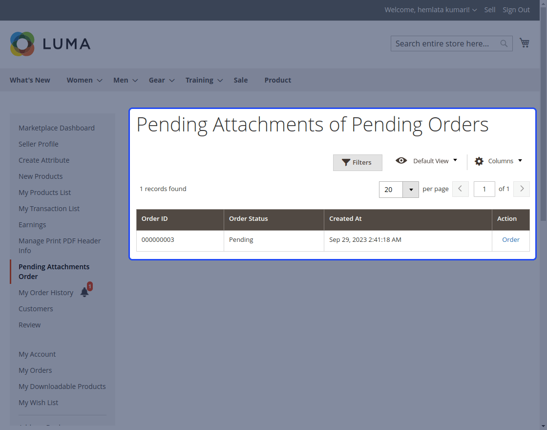 Magento 2 Multi Vendor Order Attachments 