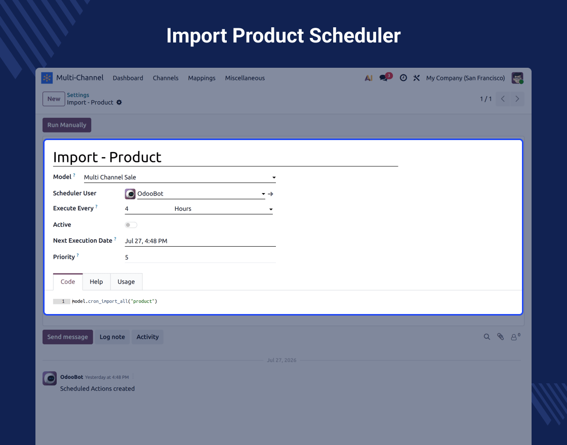 Odoo Zoho Inventory Connector