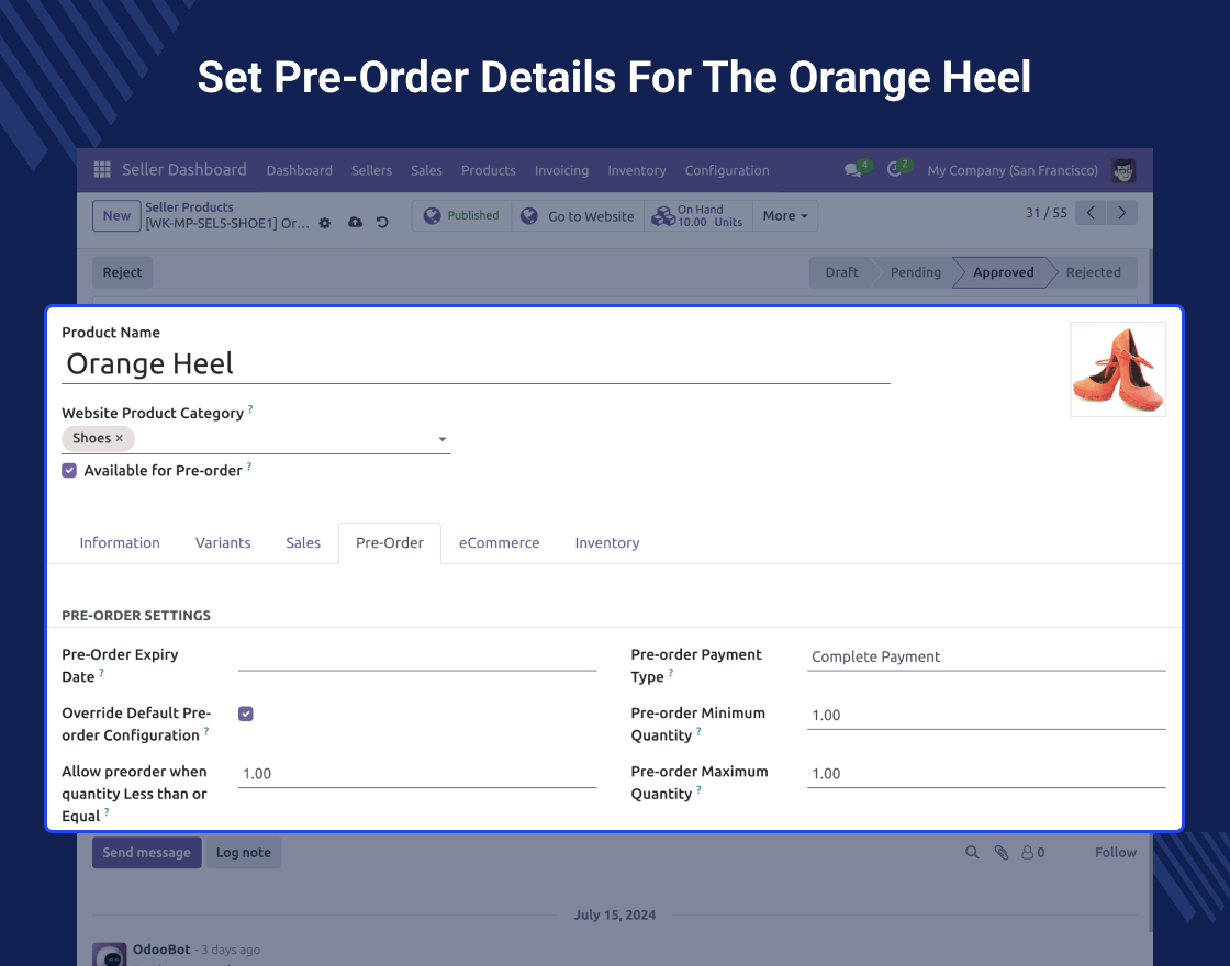 Odoo Marketplace Pre-Order