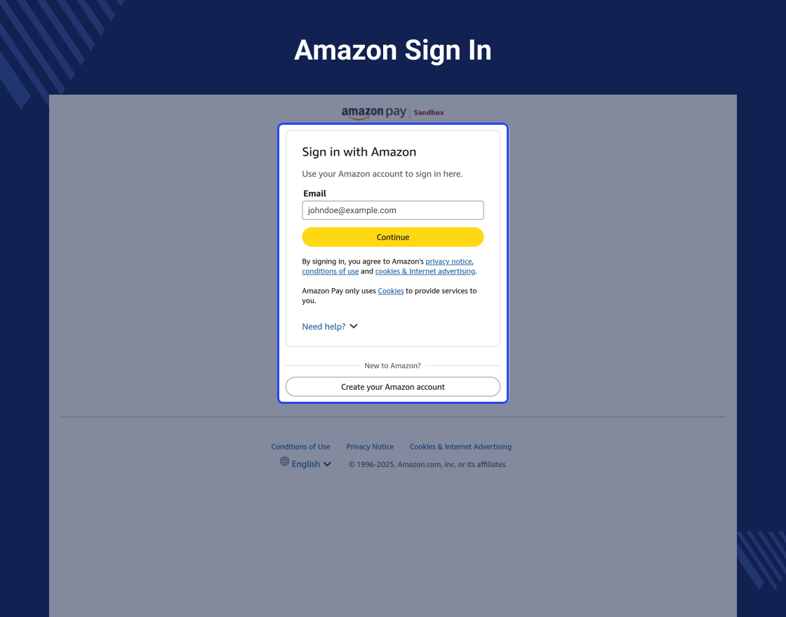 Odoo Website Amazon Pay Payment Acquirer