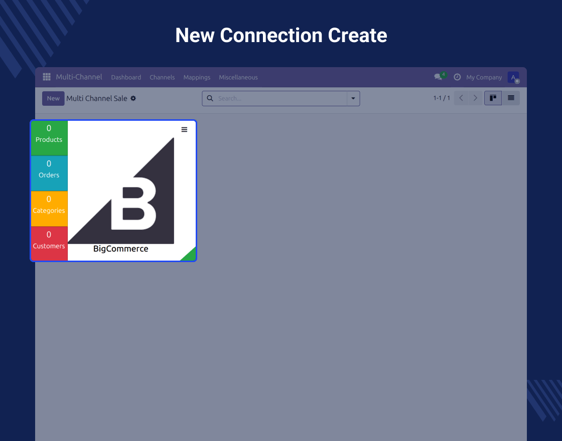 Odoo BigCommerce Connector
