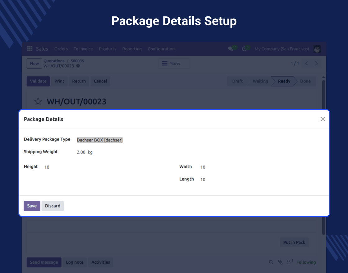 Odoo Dachser Shipping Integration 