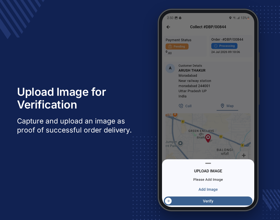 Odoo Delivery Boy App