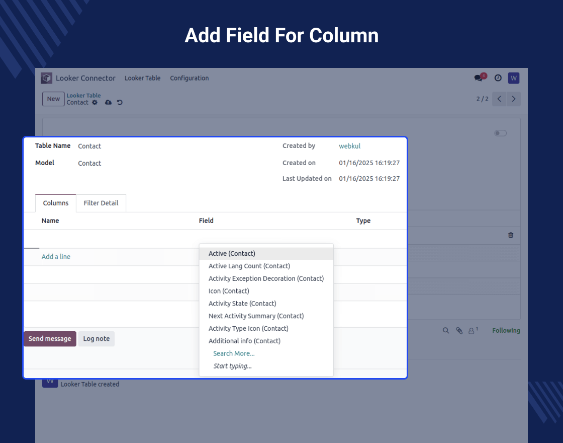 Odoo Google Looker Studio
