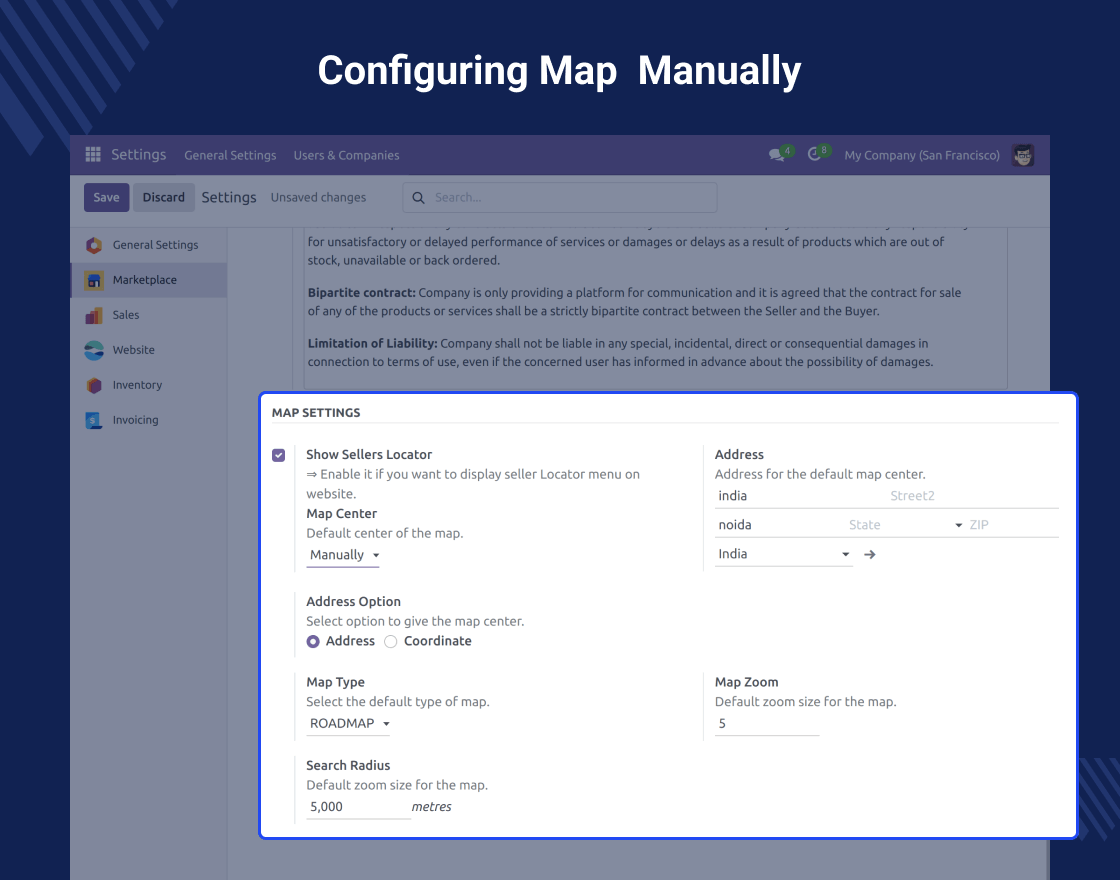Odoo Marketplace Seller Locator