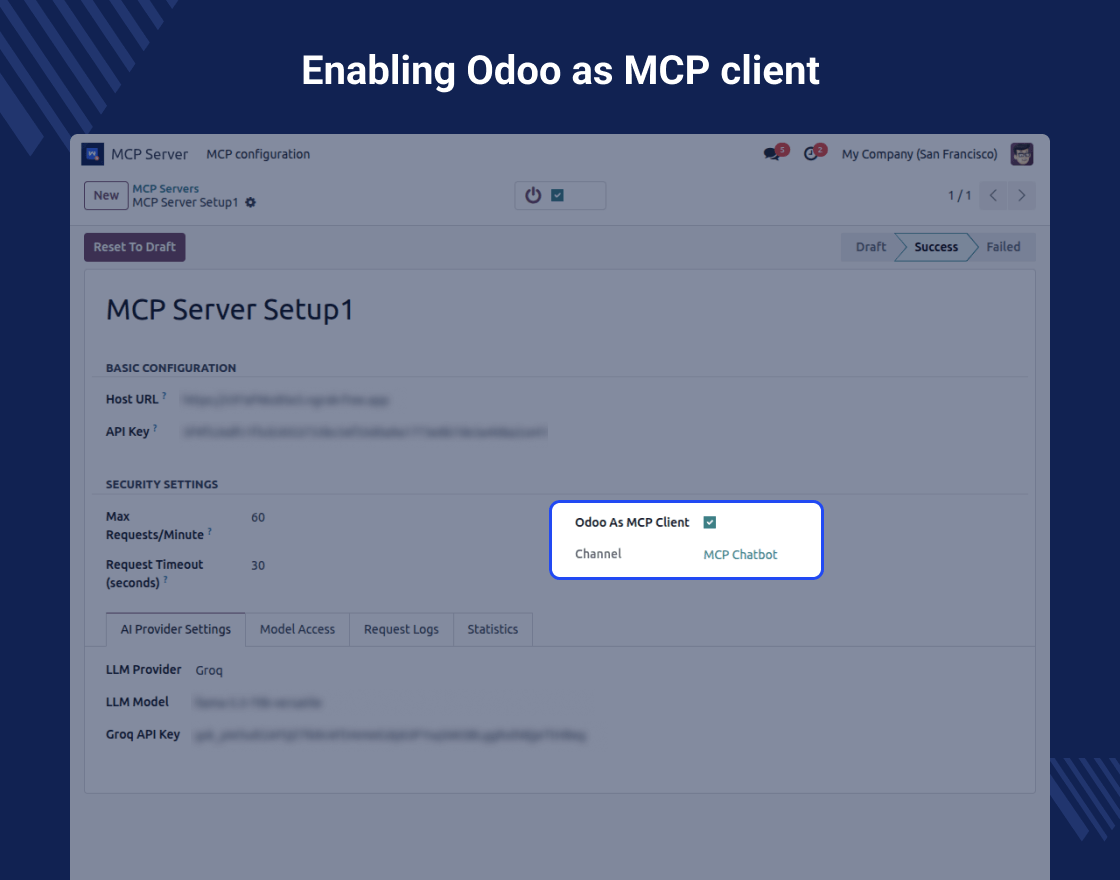 Odoo MCP Server Integration - WebKul