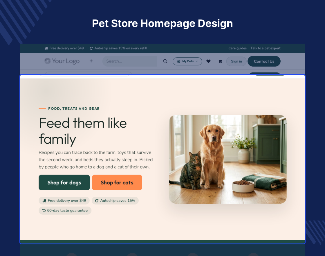Odoo Petlivo | Pet Store and Products Theme