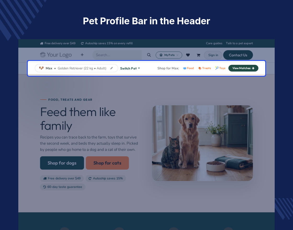 Odoo Petlivo | Pet Store and Products Theme