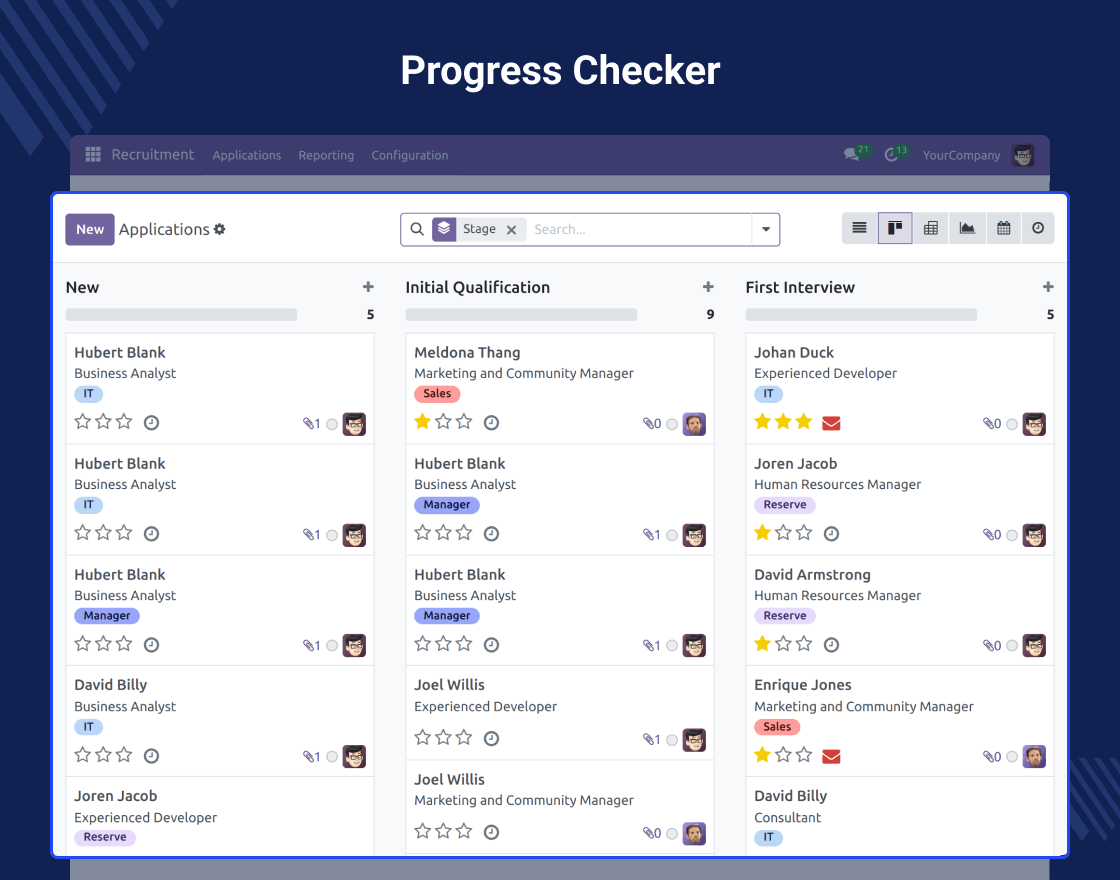 Odoo Portal Job Application
