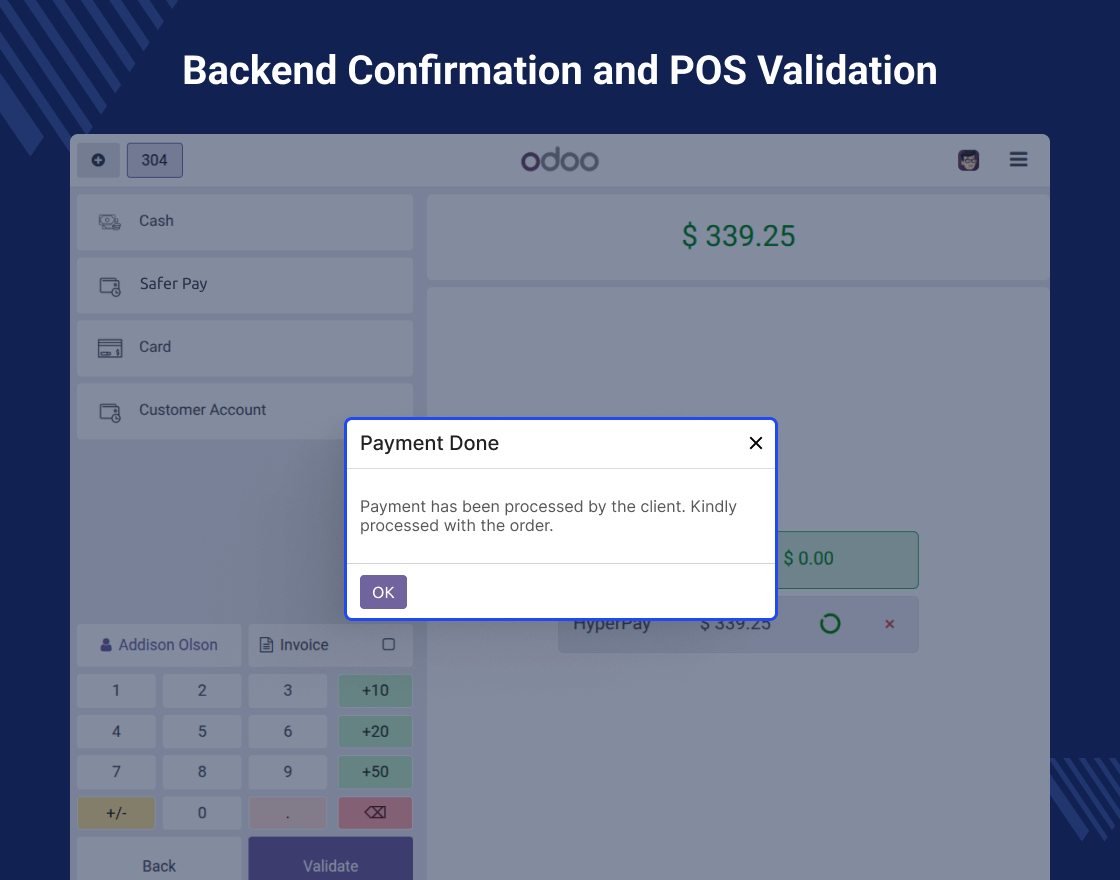 Odoo POS Saferpay Payment Acquirer