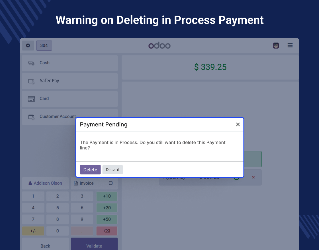 Odoo POS Saferpay Payment Acquirer