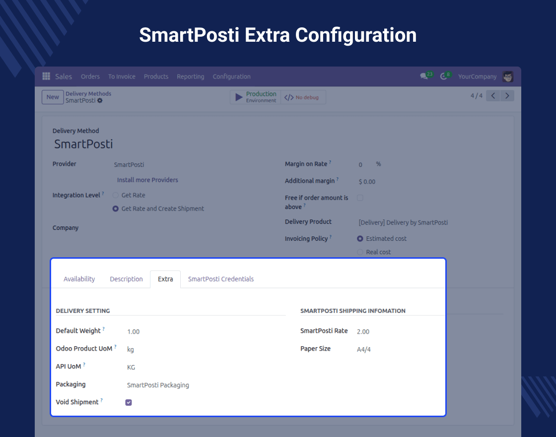 Odoo Smartposti Shipping Integration