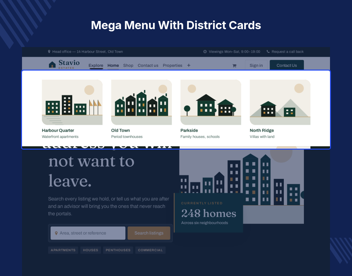 Odoo Stavio | Real Estate and Property Theme