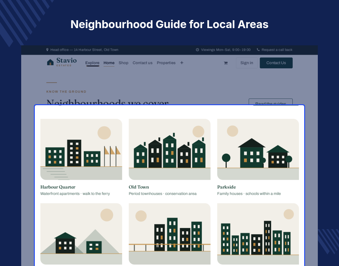 Odoo Stavio | Real Estate and Property Theme