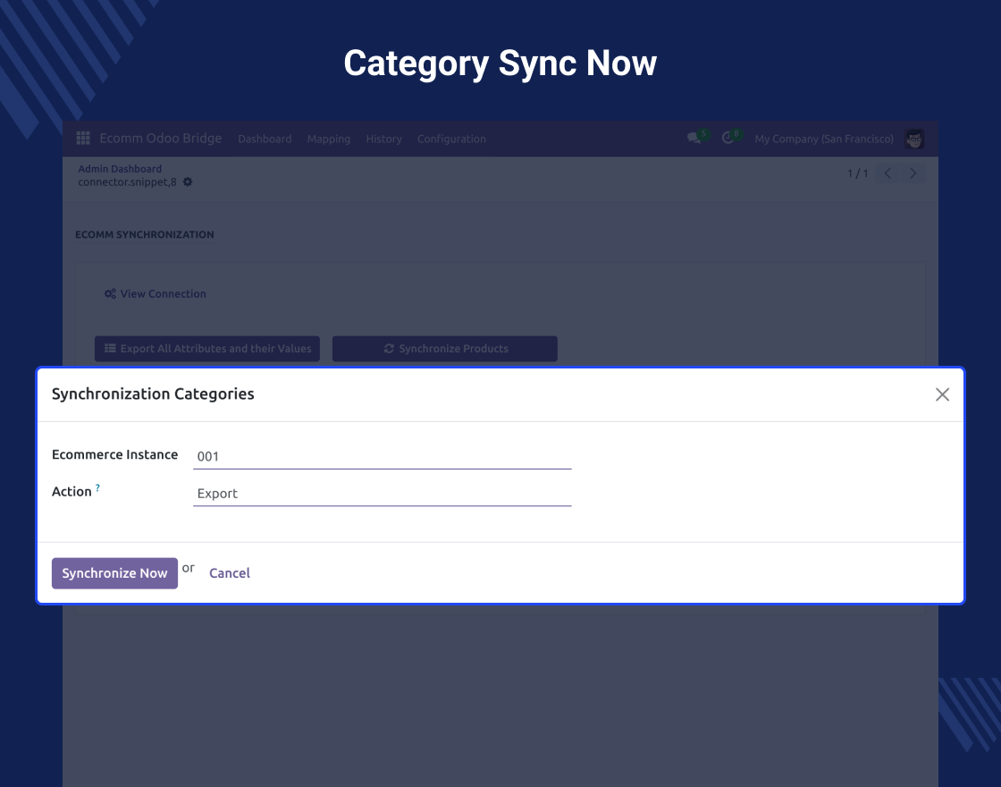Virtuemart Odoo Connector