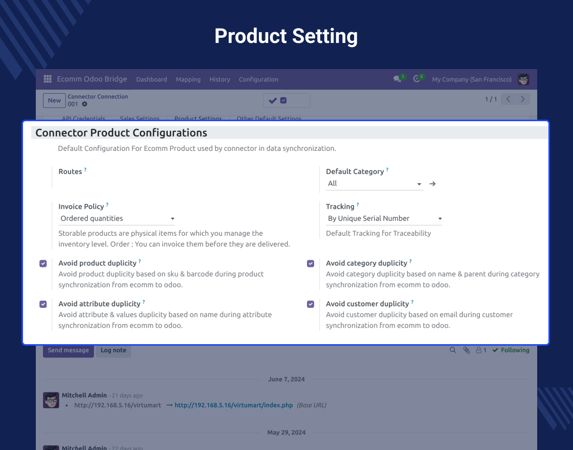 Virtuemart Odoo Connector
