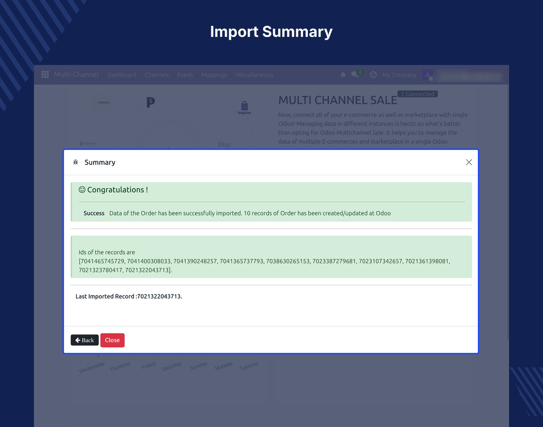 Odoo Multichannel Walmart Connector