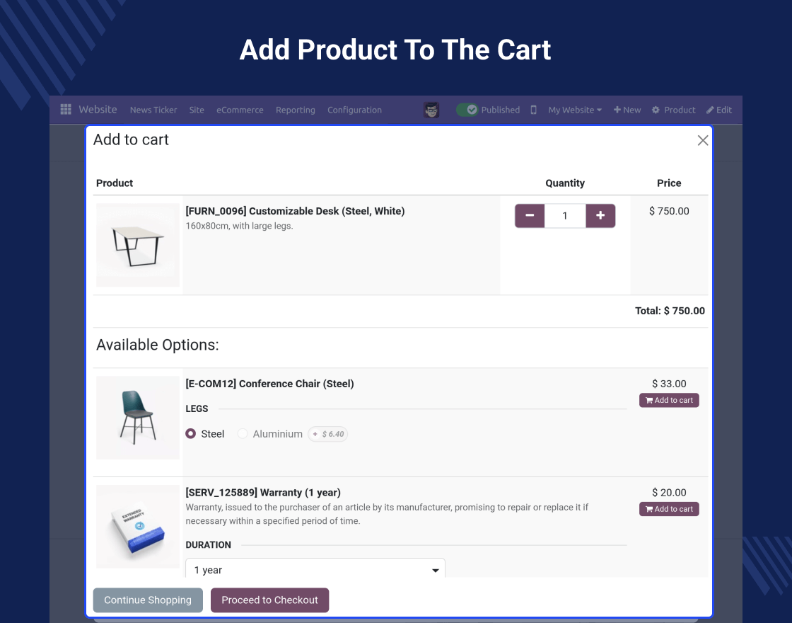 Odoo Website BenefitPay Payment Acquirer