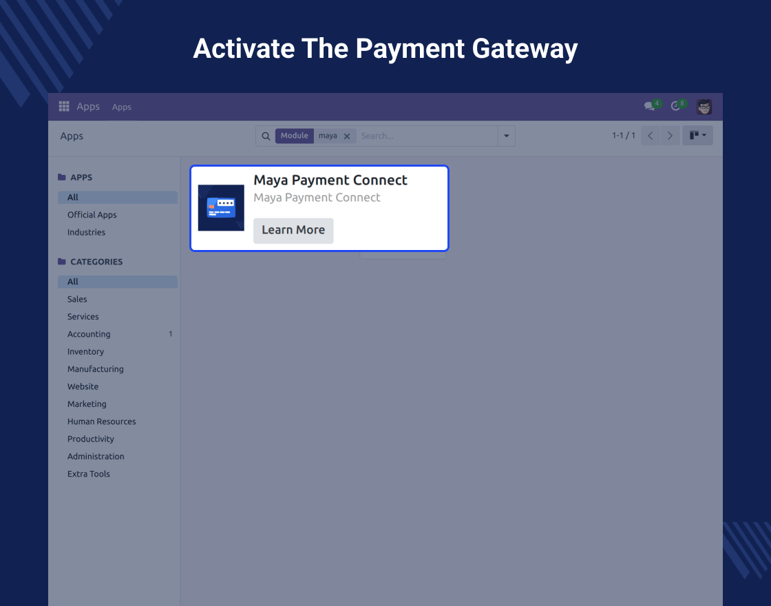 Odoo Website Maya Payment Acquirer