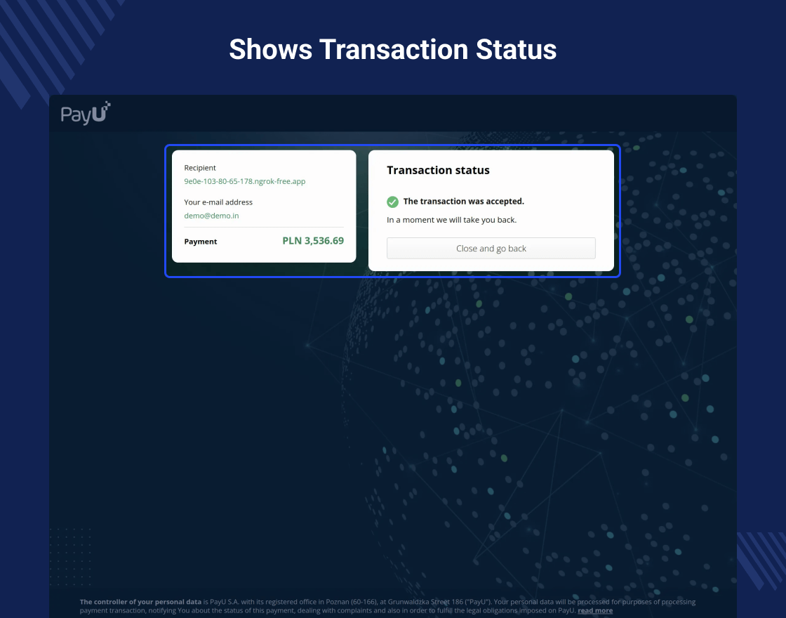 Odoo Website PayU Payment Acquirer