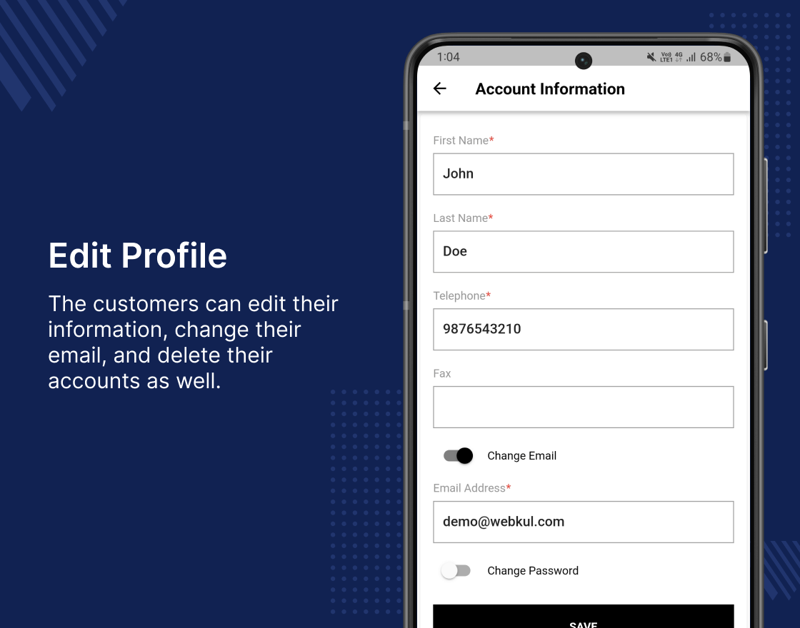 Opencart Multi Vendor Mobile App