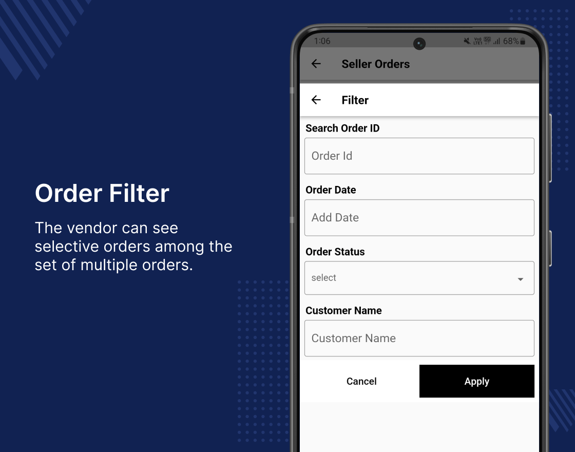 Opencart Multi Vendor Mobile App