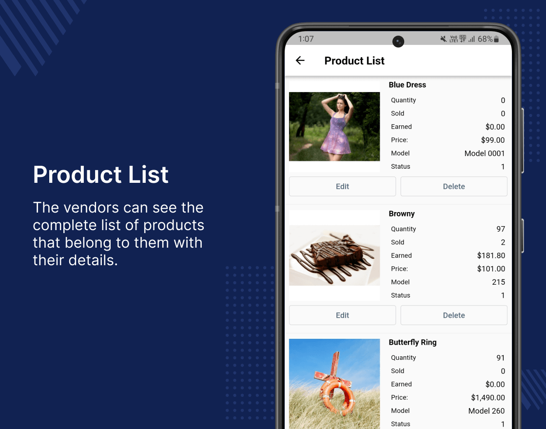Opencart Multi Vendor Mobile App
