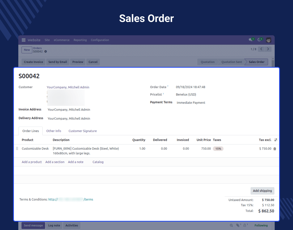 Odoo Website SecurePay Payment Acquirer
